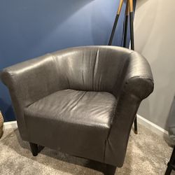 Grey Accent Chair
