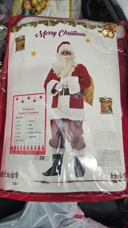 Santa 2XL costume