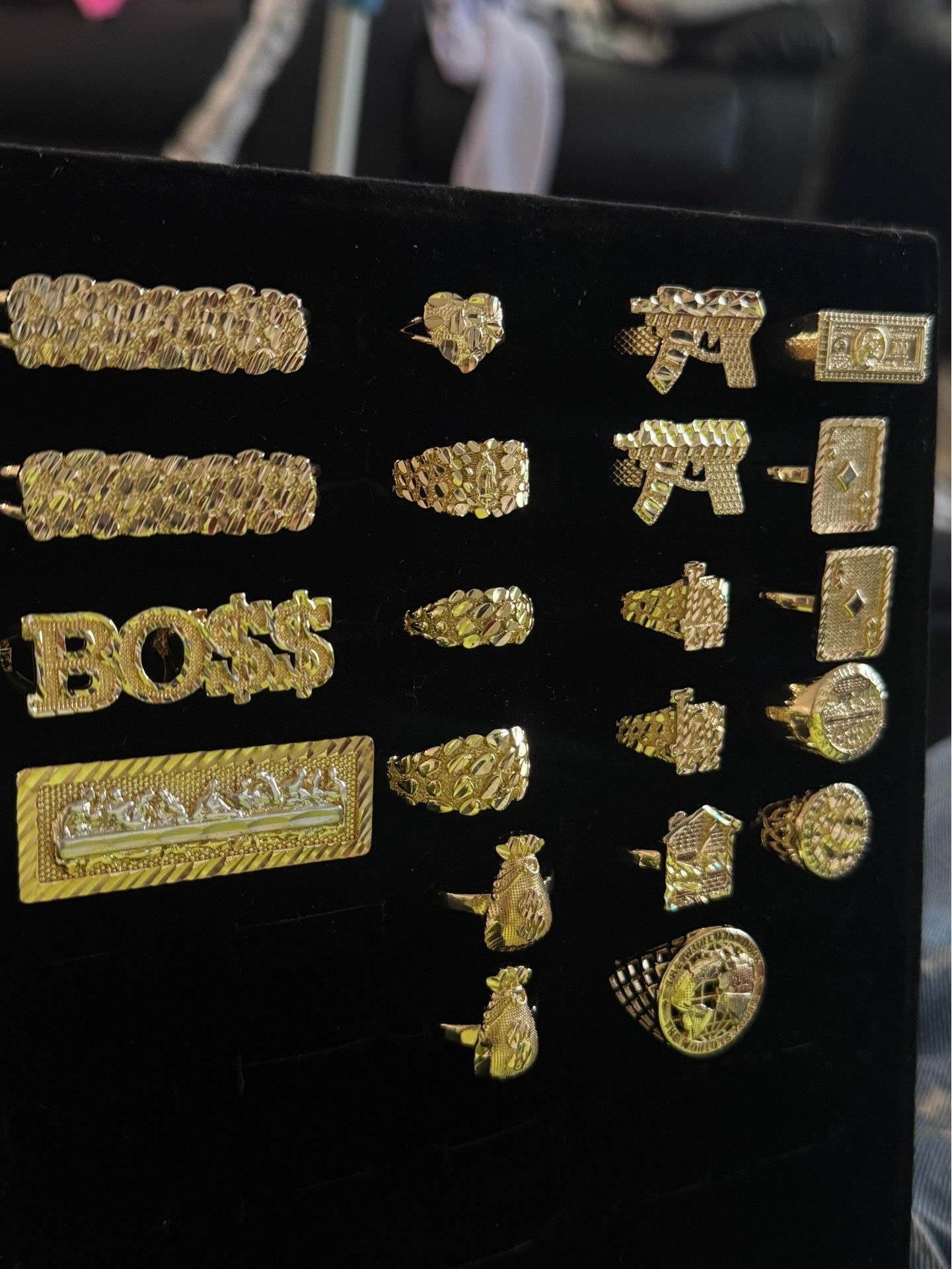 14k plated rings