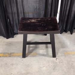 Target Brand Dark Espresso Wood Stool