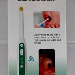 CleanEze WiFi Oral Camera with LED Light Oral Inspection of Individuals