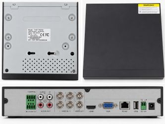 TVST TR5704 4-Channel CCTV Security DVR Recorder HDMI VGA + Power Adapter