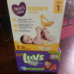 Diapers Size 1