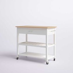 Wood Kitchen Island 