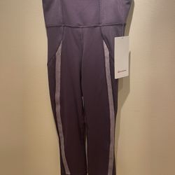 Lululemon Power Lines Crop 21” Size 4 (NWT) 
