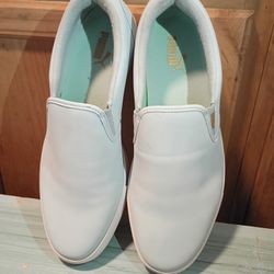 Size 10 Women's PUMA Bari Terry Slip-On Comfort Shoes