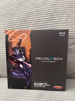 Amazing Yamaguchi Revoltech Symbiote Spiderman (Purple)