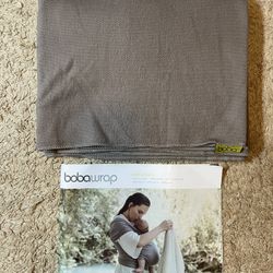 Boba Wrap Baby Carrier Gray, 7-35 Pounds, 0-18 Months