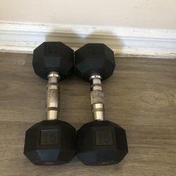 15 Lb Dumbbells 