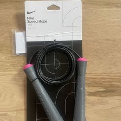 Nike Jump Rope Pink and Gray