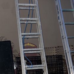 Escalera De 16 Casi Nueva 