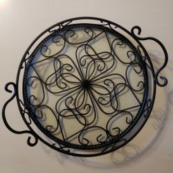 Southern Living at Home- The Jamestown Footed Tray- REDUCED