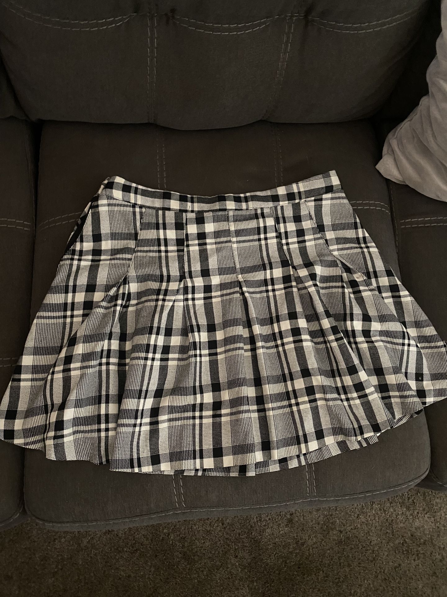 Plaid Skirt