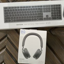 Dell Pro Plus Keyboard & Mouse KM7321W and Headset WL5024