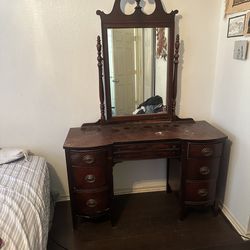 Antique vanity