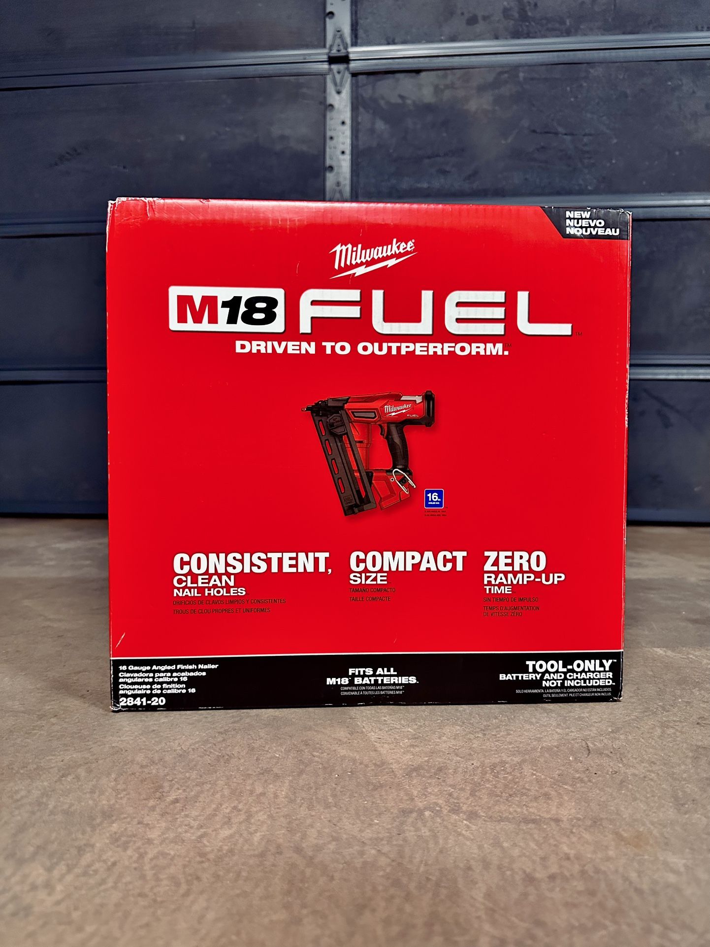 Milwaukee M18 FUEL Gen II 16-Gauge Angled Finish Nailer (Tool-Only)