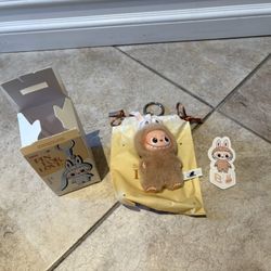 Confirmed Letter B. The Monsters Pin for Love Series-Vinyl Plush Pendant.