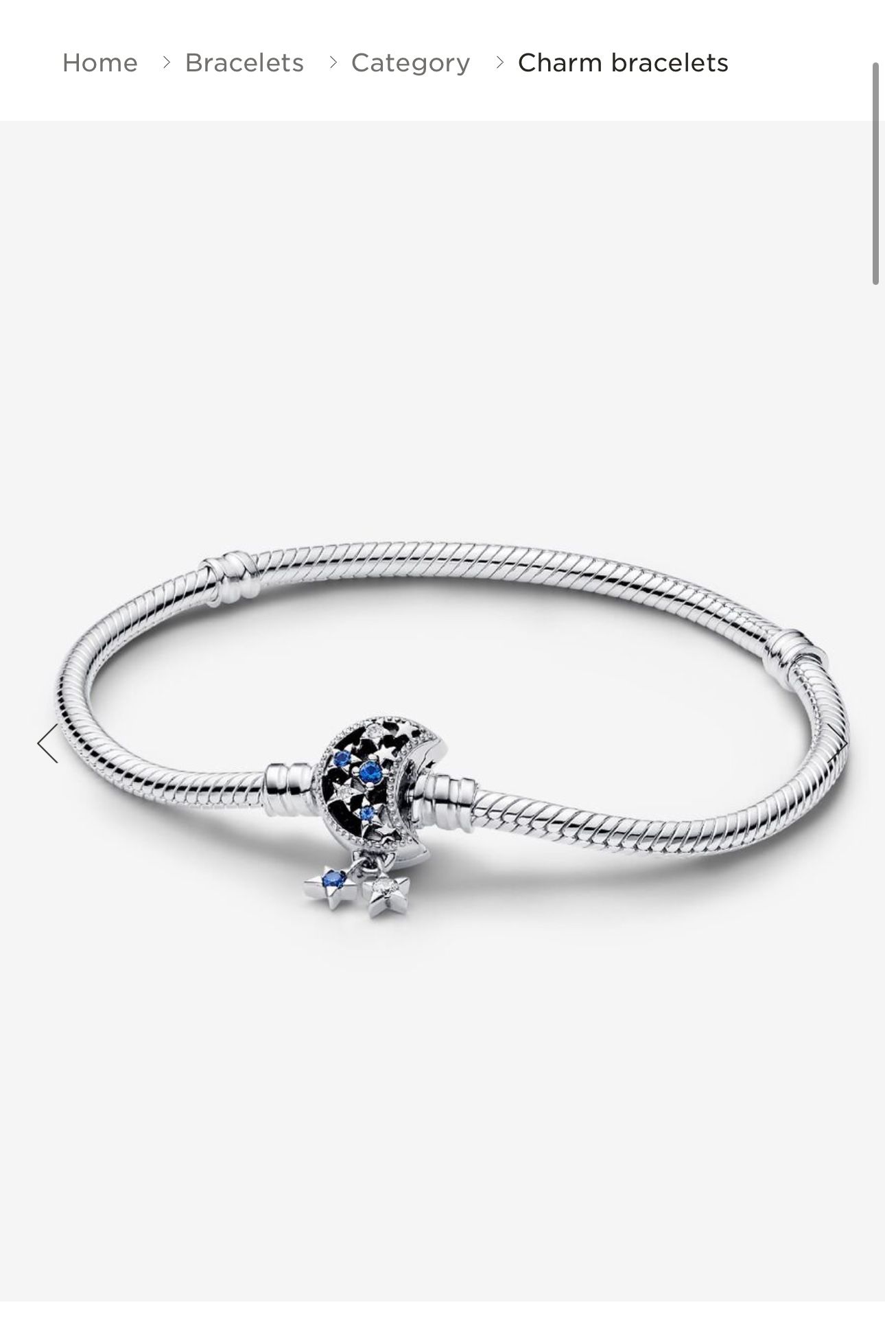 Moon Charm Bracelet 