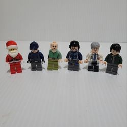 Lego Minifigures Lot of 6 Mixed Lot Sold AS IS 