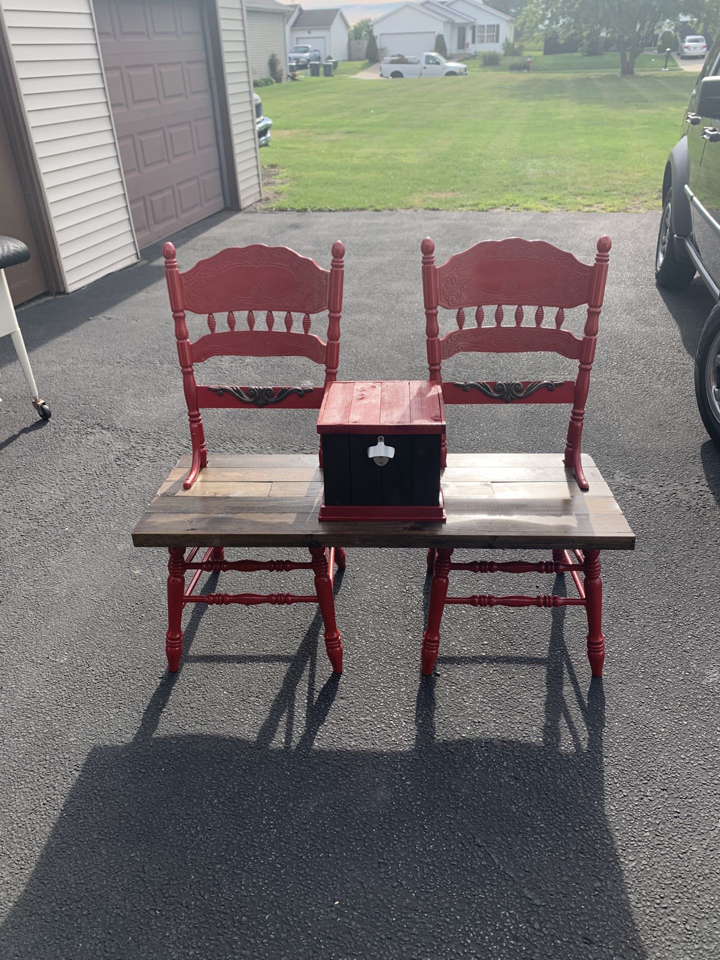 Repurposed furniture