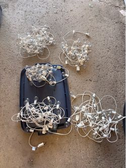 5 sets of 10’ long light bulbs