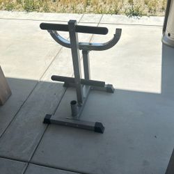 Curl Bar Weight And Stand