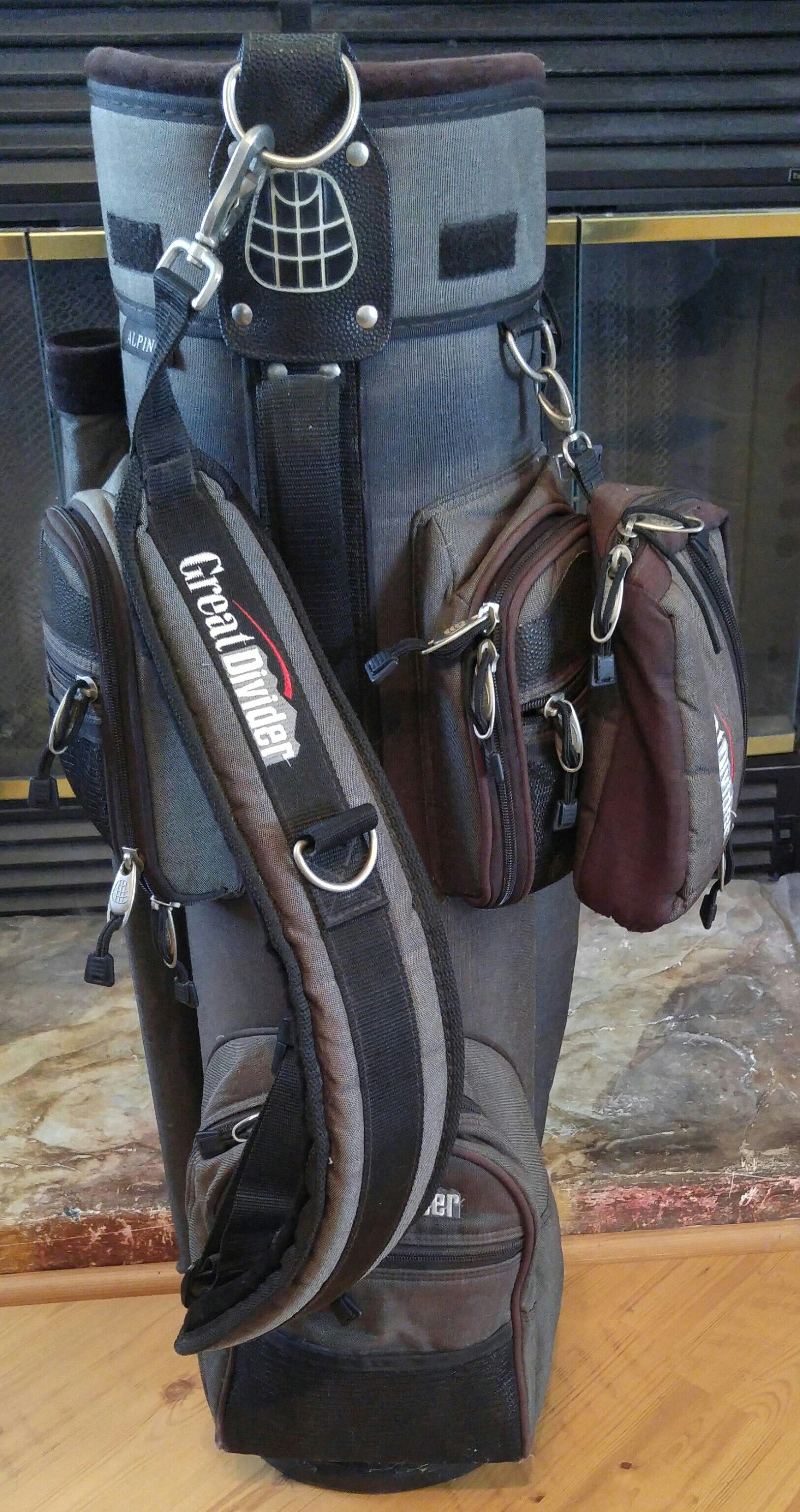 ALPINE GREAT DIVIDER Golf Cart Bag PPU