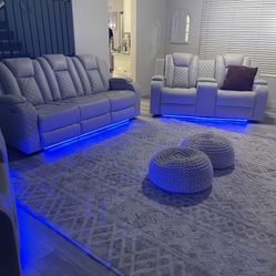 Leather Couches (Not Real Leather) 