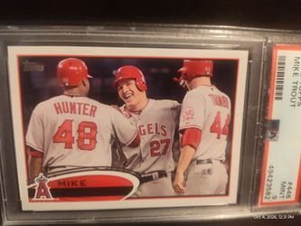 2012 Topps Mike Trout card