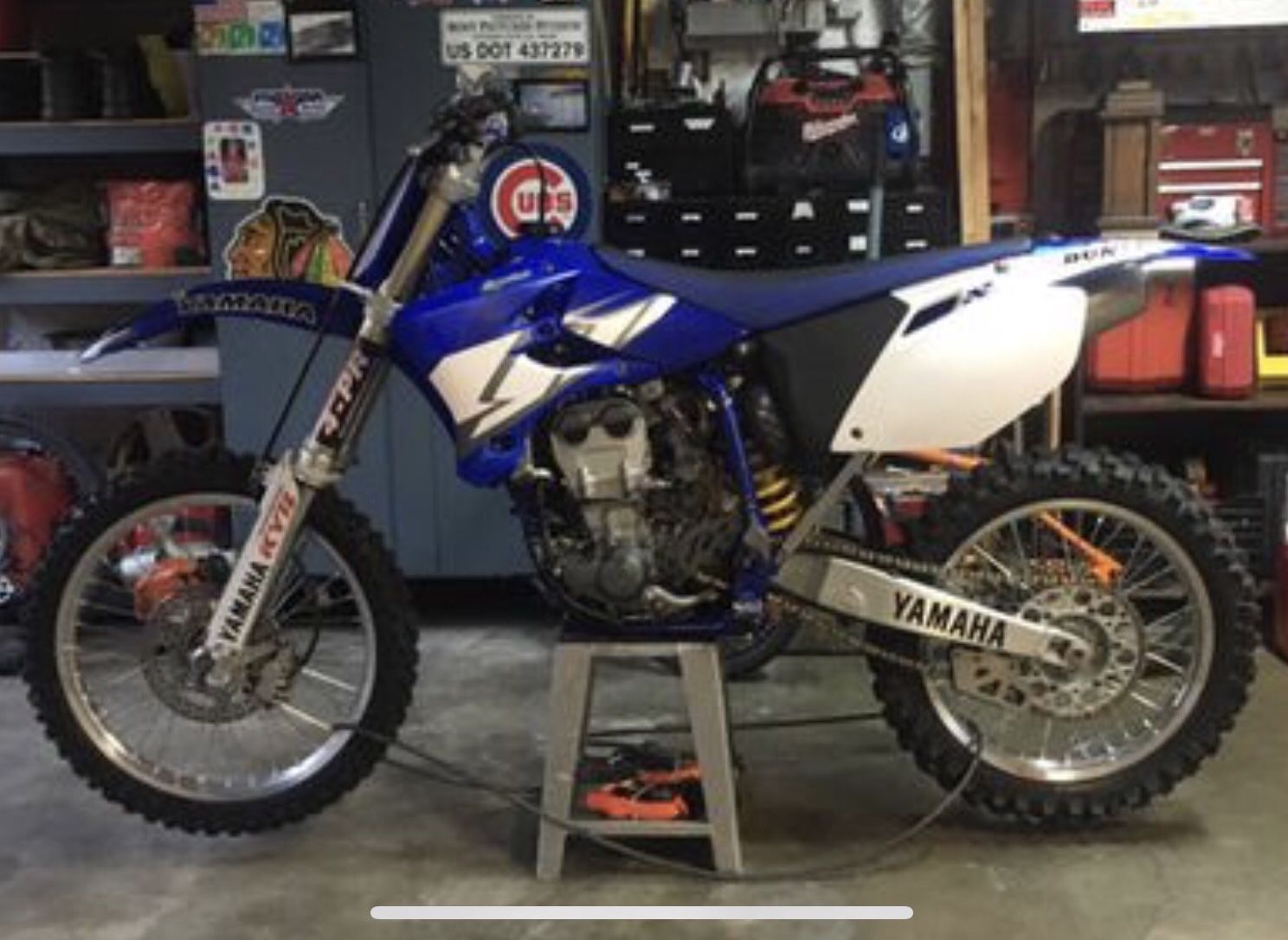 2002 Yamaha yz450f dirt bike **Trade only**