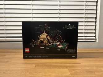 Lego Star Wars Jedi Training Diorama
