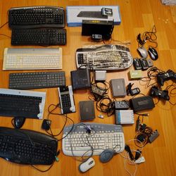 Electronics Keyboard Mouse Router USB Extension Cable Fingerprint Reader Bluetooth Adapter Power Adapter Gamepad Controller