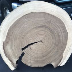 Round Slab Live Edge TAble