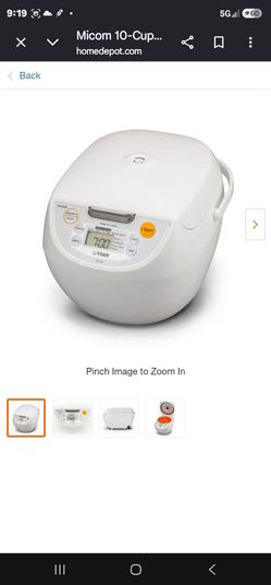 TIGER by Tacook 10 cup Rice Oatmeal cooker