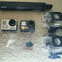 GoPro Hero 3 And 4 Bundle - For Parts