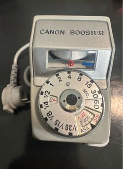 Canon Booster Meter ( For FT for 35mm Film SLR Cameras) With Case