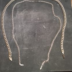30" Silver Chain Necklace 