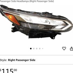 Headlight Nissan Sentra 2020-2022