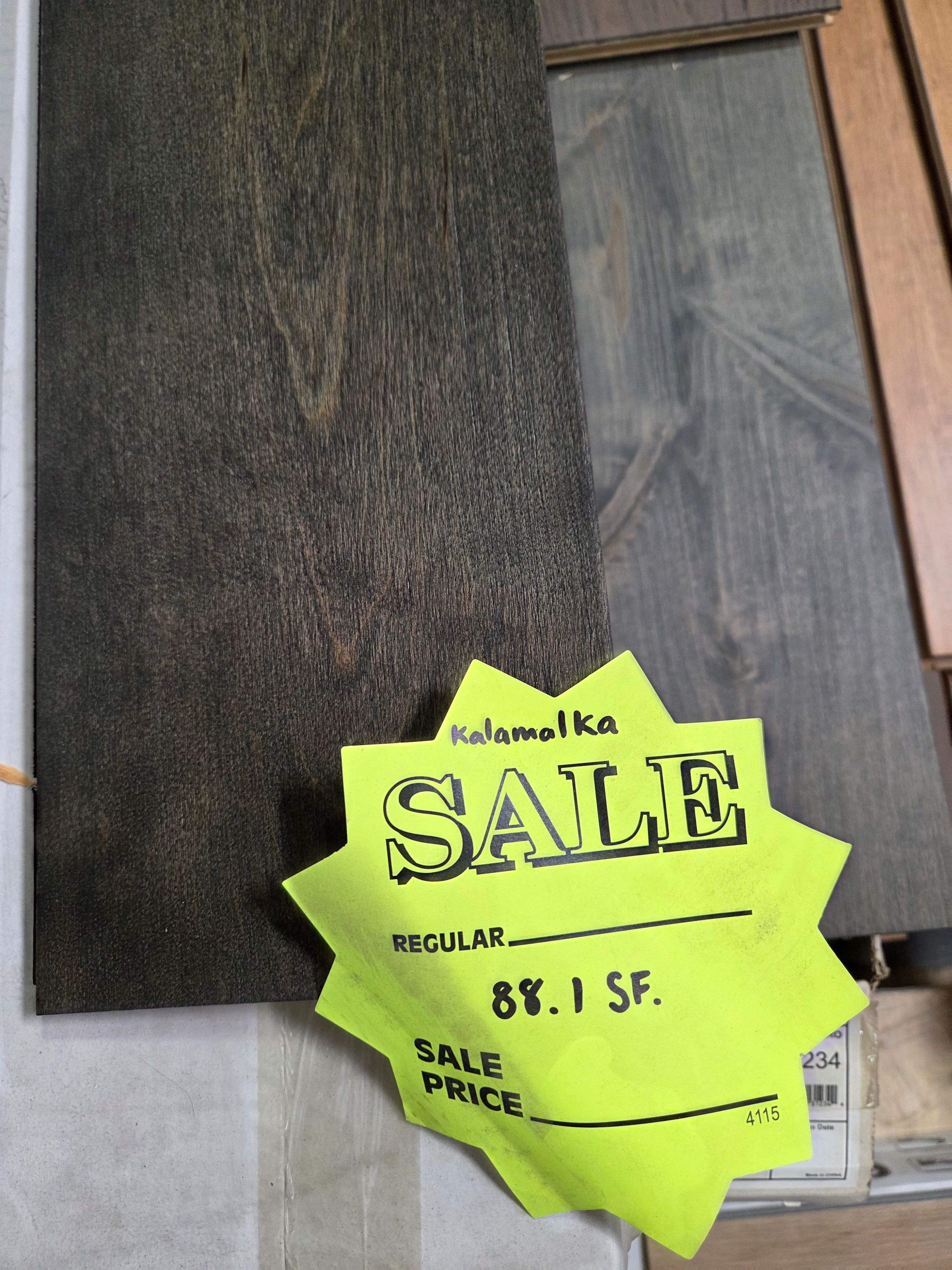 Brushed Birch Hardwood, Engineered Flooring, Color Name: Kalamalka