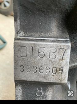 D15 Honda engine 450$ obo