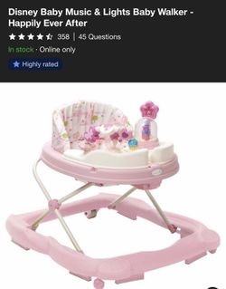 Disney baby walker