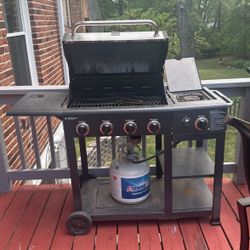Bbq Grill with Propane Tank