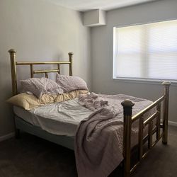 Antique Brass Bed Frame