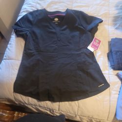 Healing Hands Scrub Top Large