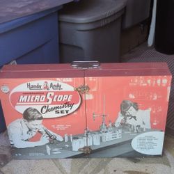 1950's Handy Andy Microscope Chemistry Set