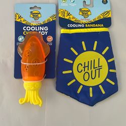 Cooling Dog Toy & Bandana