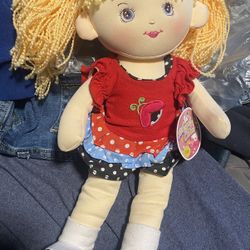 Linzy Christina Rag Doll With tags