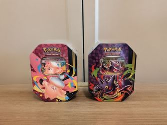 Mega Moonlit Tin [Mega Gengar ex] & Mega Moonlit Tin [Mega Clefable ex]