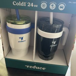 Reduce 24 Oz  Tumbler Set New