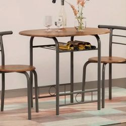 3 piece Dining Table Set (new in box)